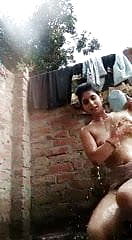 Nude bhabhi in douche