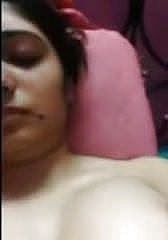 Steaming Desi College Girl Disrobing Naked n Milking