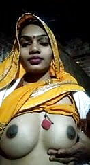 INDIAN BHABHI Unsheathing HER Succulent Milk cans ON Webcam